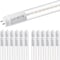 Luxrite T8 LED Tube Light Bulbs 13W (32W Equivalent) 1900LM 3000K Soft White Type A+B G13 Base 25-Pack LR34195-25PK - alternate 1
